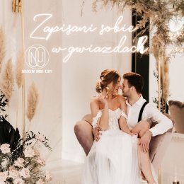 Neon Me Up wypożyczalnia dekoracji neon ledon napis świetlny - Dekoracje świetlne