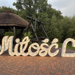 Bella Festa 360 Napis Miłość - Dekoracje świetlne