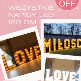 Deko Letters Napis Love - Dekoracje świetlne