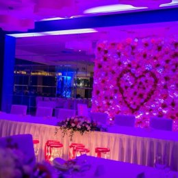 Dekoracje światłem-Oświetlenie sal - Dekoracje świetlne