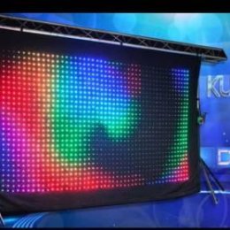 Kurtyna Led Video - Dekoracje świetlne