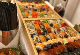 SUSHI catering na wesele