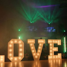 Podświetlane litery LOVE - 120 cm -WESELA-SESJE-DEKORACJE- HIT 2017 - Dekoracje świetlne