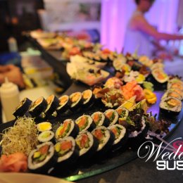 WeddingSushi- Usługa Popularna na Ślubach Rosyjskich Oligarchów. - Catering