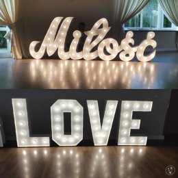 Jakub Głuszko Napisy Miłość/LOVE - Dekoracje świetlne