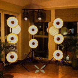 Dekoracje światłem | Oświetlenie retro | rustykalne | ledowe  efektowe - Dekoracje świetlne