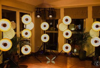 Dekoracje światłem | Oświetlenie retro | rustykalne | ledowe  efektowe