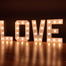 Świecący napis LOVE ExtraFota - Dekoracje świetlne
