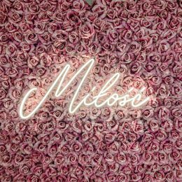 Neonowe napisy! Miłość, Razem lepiej, Od teraz My! - Dekoracje świetlne