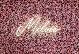 Neonowe napisy! Miłość, Razem lepiej, Od teraz My!