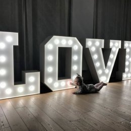 Litery 3D ,napis LOVE retro Mrs&Mr;, you&me;,wesele, ślub,wynajem,auta - Dekoracje świetlne