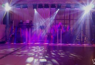 PodLatarnią Dekoracje wesel/studniówek, ciężki dym, taniec w chmurze