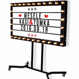 Cinema Light Box - Dekoracje świetlne