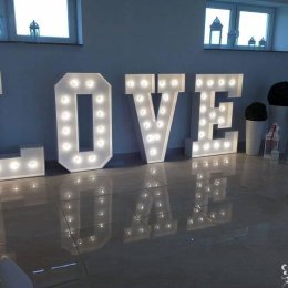 Bogata oferta dekoracji światłem, Napis LOVE 130 cm! - Dekoracje świetlne