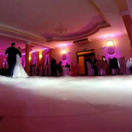 Dekoracje światłem -nastrojowe wesele - Dekoracje świetlne