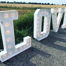 Litery Napis LOVE 3D Wesele ślub Plener HIT 2018/19 - Dekoracje świetlne