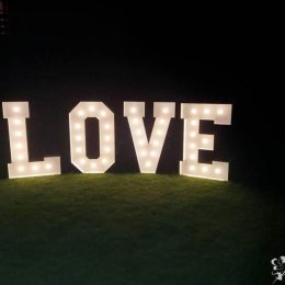 Napisy Ślubne Damian Janas - Dekoracje świetlne