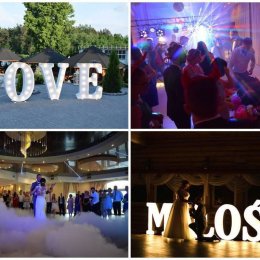 Świecące napisy - FotoLUSTRO Selfie Mirror - Taniec w chmurach - Dekoracje świetlne