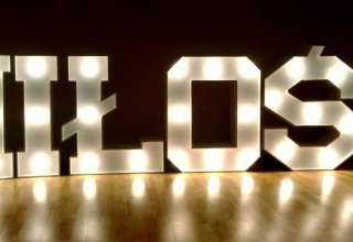 Wynajem napis MIŁOŚĆ