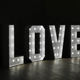 NAPIS LOVE, MIŁOŚĆ, KOCHAM - Dekoracje świetlne