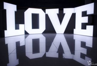 Napis LOVE 120 cm Wynajem