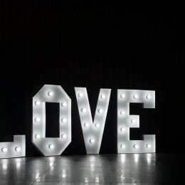 MJZ Studio napis LOVE - Dekoracje świetlne