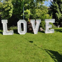 Napis LOVE 120 cm! - Dekoracje świetlne