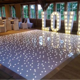 Niesamowity Podświetlany Parkiet LED, Jedyny w okolicy. - Dekoracje świetlne