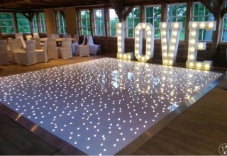 Niesamowity Podświetlany Parkiet LED, Jedyny w okolicy.