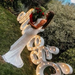 NAPIS PODŚWIETLANY - Dekoracje świetlne