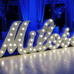 Napis Miłość pisany Paulina Kieruj - Dekoracje świetlne