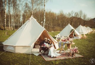 Księżycowe Pole - Mobilny Glamping - namioty boho noclegowe!