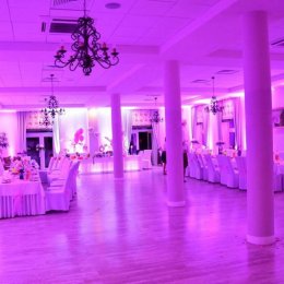 Dekorowanie światłem / Ciężki dym - tniec w chmurach - Dekoracje świetlne