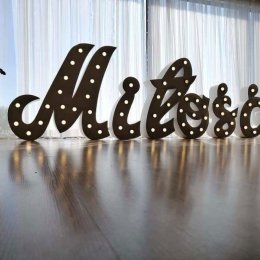 Napis LOVE - Napis MIŁOŚĆ - Dekoracje świetlne