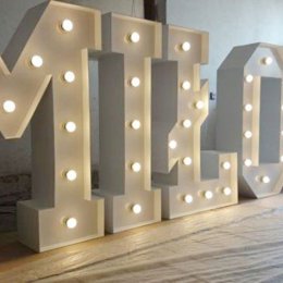 WYNAJMĘ napis MIŁOŚĆ napis LOVE podświetlany LED - Napisy LOVE GUGU - Dekoracje świetlne