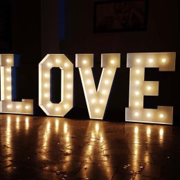 PIĘKNY NAPIS LOVE! 140 cm! Dojazd 30km GRATIS!!! - Dekoracje świetlne