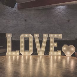 Renomo Napis LOVE - Dekoracje świetlne