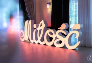 Napis Miłość I 2 metrowe Serce jedyny taki ZESTAW