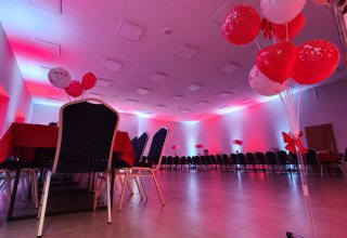 Śvietliki - dekoracja światłem LED! Ścianki, napis LOVE, ledony!