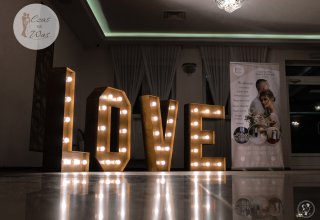 Napisy LOVE ⭐ MIŁOŚĆ pisana ⭐ Mega serce LED ⭐️ Fotościanki ⭐️ Ledony
