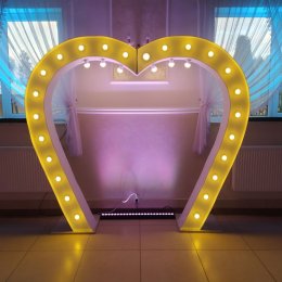 Napisy LED • Miłość • Love • Duże serce led - Dekoracje świetlne