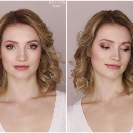 Agata Pustoła Makijażystka ⭐ Subtelne Makijaże ⭐ Fryzury: loki, fale ⭐ - Makijaż ślubny