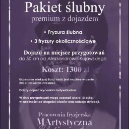 Pracownia MArtystyczna - Fryzjer ślubny