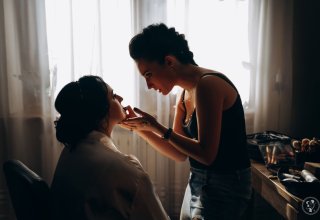 Makijaż ślubny, fryzura ślubna