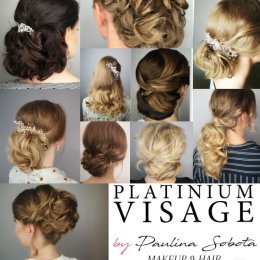 PLATINIUM VISAGE Makijaż i fryzura w z dojazdem i w studio - Makijaż ślubny