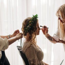 MAKIJAŻ ŚLUBNY, OKAZJONALNY, WSPÓŁPRACA PRZY SESJACH ZDJĘCIOWYCH - Makijaż ślubny