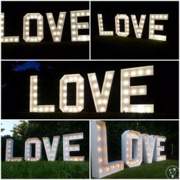 NAPIS LOVE 153 CM - Dekoracje świetlne