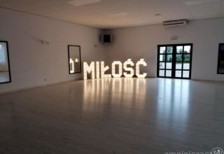 Podświetlany LED napis MIŁOŚĆ wynajem wesela, śluby, sesje, Fotobudka