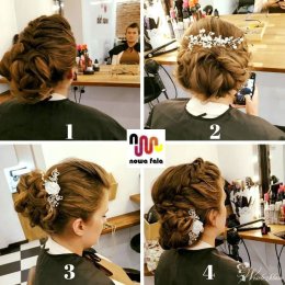 nowa fala | salon fryzjerski - Makijaż ślubny