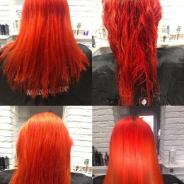 KERATYNOWE PROSTOWANIE WŁOSÓW Z DOJAZDEM - Makijaż ślubny